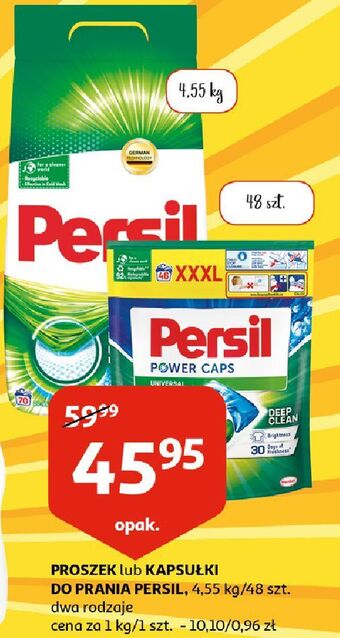 Auchan Proszek do prania deep clean persil regular oferta
