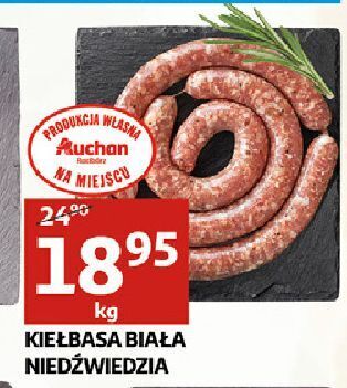 Auchan Kiełbasa biała niedżwiedzia auchan oferta
