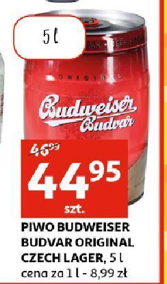 Auchan Piwo b: original budweiser budvar oferta