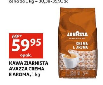 Auchan Kawa lavazza crema & aroma oferta