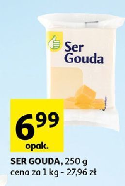 Auchan Ser gouda podniesiony kciuk oferta