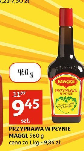 Auchan Przyprawa w płynie winiary maggi oferta