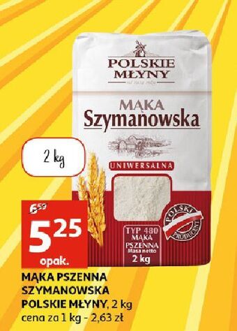 Auchan Mąka szymanowska uniwersalna polskie młyny oferta