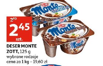 Deser mleczno-czekoladowy zott monte choco balls
