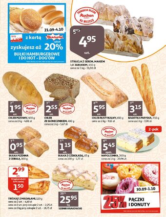 Auchan Strucla z jabłkiem auchan oferta