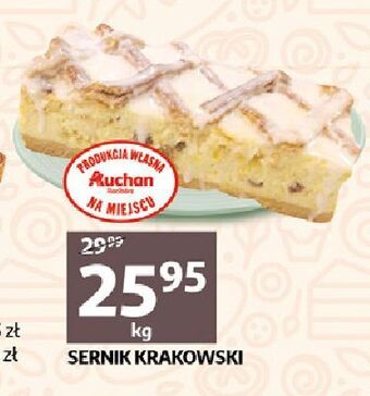 Auchan Sernik krakowski auchan oferta