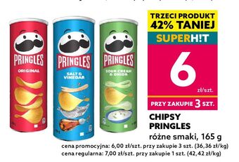 Dealz Chipsy salt & vinegar pringles oferta