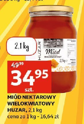 Auchan Miód wielokwiatowy huzar oferta