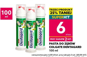 Dealz Pasta do zębów z pompką colgate dentagard oferta