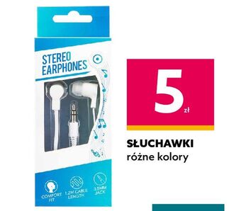 Dealz Słuchawki stereo earphones oferta