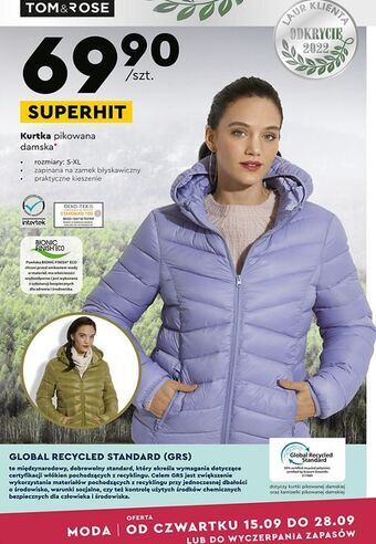 Biedronka Kamizelka damska s-xl tom & rose oferta