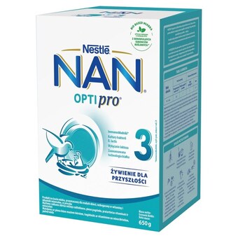 Biedronka Nan optipro 3 produkt na bazie mleka dla małych dzieci 650 g (2 x 325 g) oferta