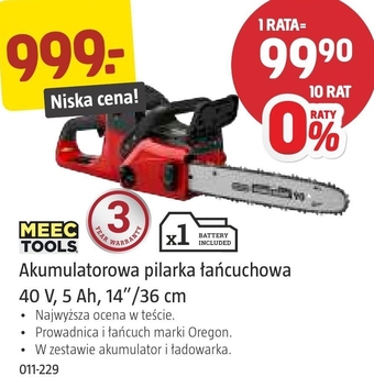 Jula Pilarka łańcuchowa meec tools oferta