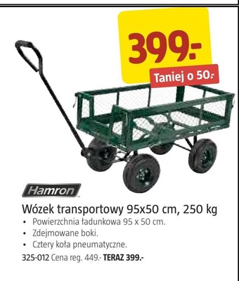 Jula Wózek transportowy hamron oferta