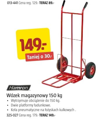 Jula Wózek transportowy hamron oferta