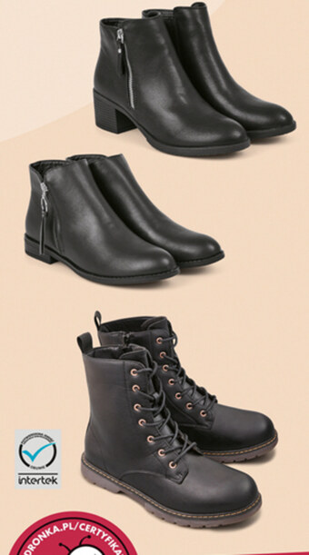 Biedronka Botki damskie tom&rose oferta