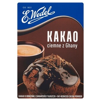 Arhelan E. wedel kakao ciemne z ghany 80 g oferta