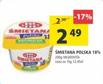 Arhelan Śmietana mlekovita oferta