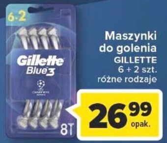 Carrefour Gillette Maszynki do golenia 6 + 2 szt. oferta