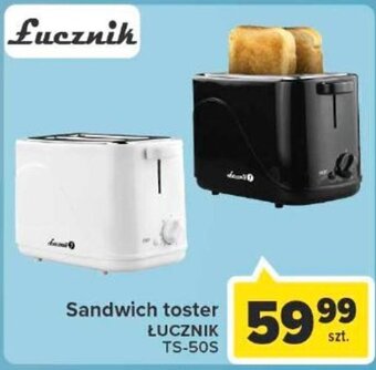 Carrefour Łucznik Sandwich toster TS-50S oferta