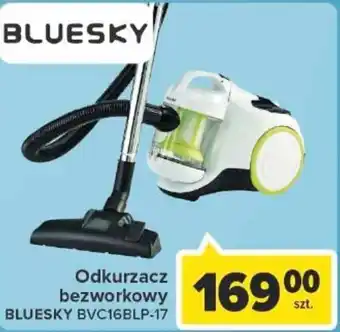 Carrefour Bluesky Odkurzacz bezworkowy BVC116BLP-17 oferta