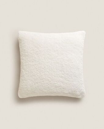 ZARA HOME Poszewka na poduszkę dekoracyjną ze sztucznego futerka oferta