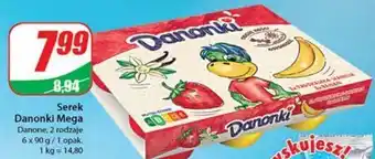 Dino Serek truskawka-wanilia danone danonki oferta