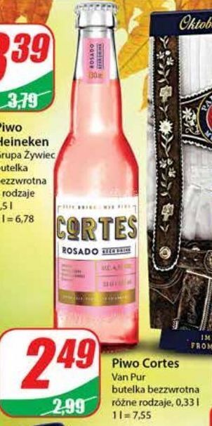 Dino Piwo cortes rosado oferta