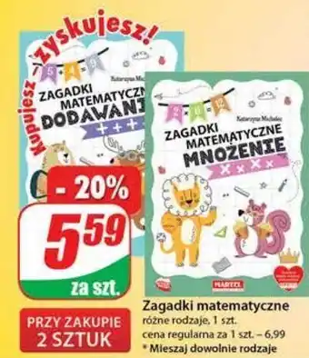 Dino Zagadki matematyczne dodawanie oferta