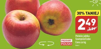 ALDI Jabłka szampion oferta