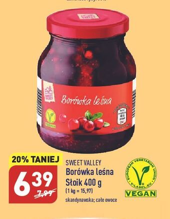 ALDI Borówka leśna sweet valley oferta