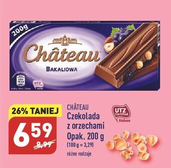 ALDI Czekolada bakaliowa chateau oferta