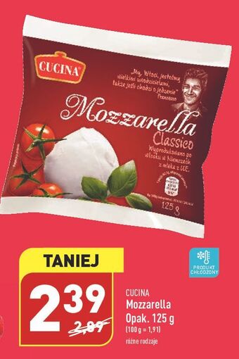 ALDI Ser mozzarella classico cucina oferta