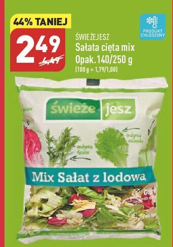 ALDI Sałata cięta lodowa świeże jesz oferta