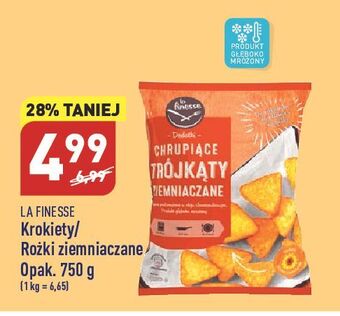 ALDI Trójkąty ziemniaczane chrupiące la finesse oferta