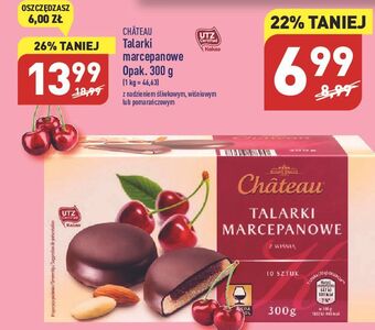 ALDI Talarki marcepanowe z nadzieniem pomarańczowym chateau oferta