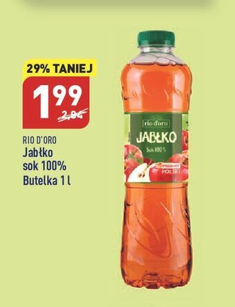 ALDI Sok jabłkowy rio d'oro oferta