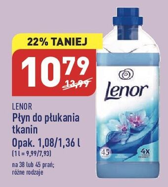ALDI Płyn do płukania spring awakening lenor classic oferta