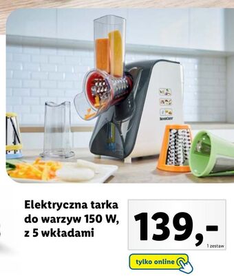 Lidl Tarka elektryczna do warzyw 150 w silvercrest oferta