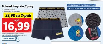 Lidl Bokserki męskie m-xl oferta