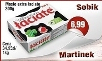 Społem Łaciate masło ekstra 200 g oferta