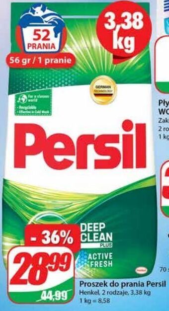 Dino Proszek do prania deep clean persil regular oferta
