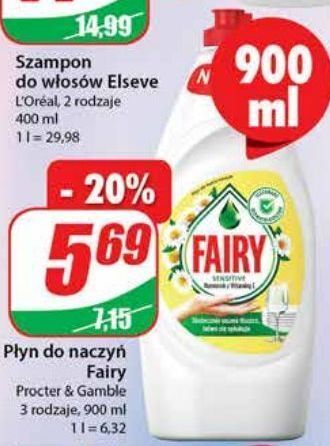 Dino Płyn do mycia naczyń chamomile fairy sensitive oferta