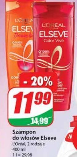 Dino Szampon do włosów ochronny l'oreal elseve color-vive oferta