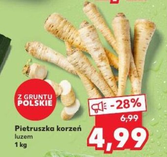 Kaufland Pietruszka korzeń luzem 1 kg oferta