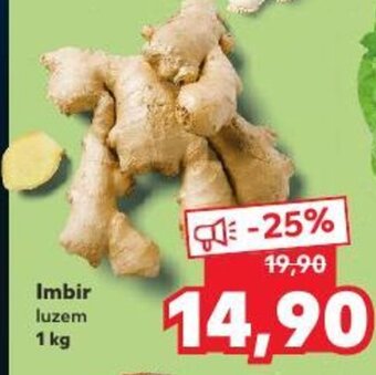 Kaufland Imbir luzem 1 kg oferta