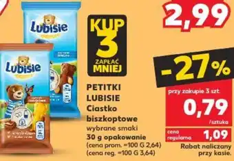 Kaufland Petitki Lubisie Ciastko biszkoptowe 30 g opakowanie oferta