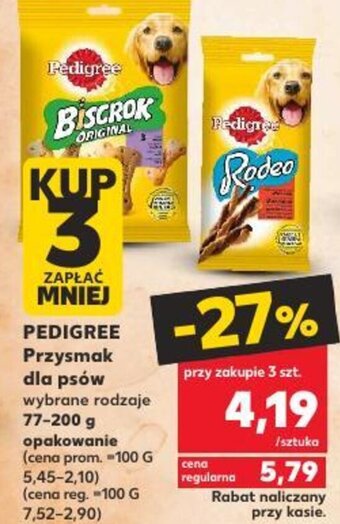 Kaufland Pedigree Przysmak dla psów 77 - 200 g oferta