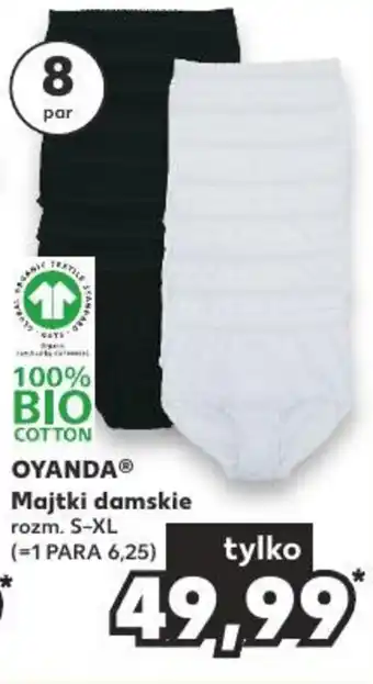 Kaufland Oyanda Majtki damskie rozmiar S - XL oferta