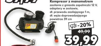 Kaufland Kompresor z manometrem oferta
